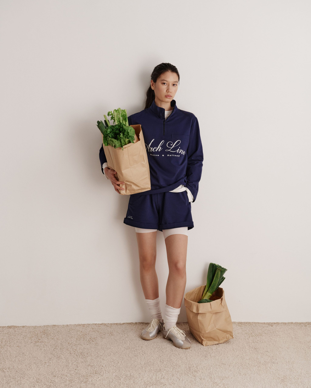 Худи с молнией до середины