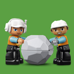 Конструктор LEGO DUPLO 10931 Грузовик и гусеничный экскаватор