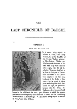 The Last Chronicle of Barset. with Illustr. by G.H. Thomas | Trollope Anthony