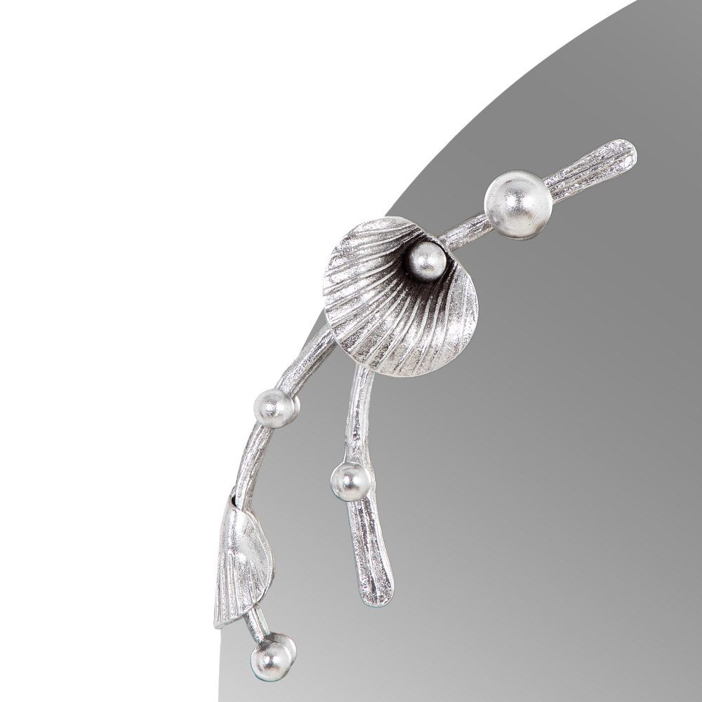 Зеркало настенное Атлантис Серебро