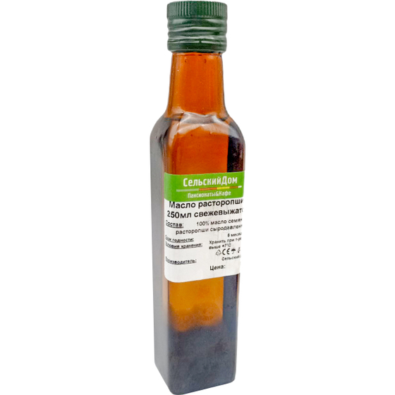 Масло расторопши сыродавленное Сельский Дом 250мл