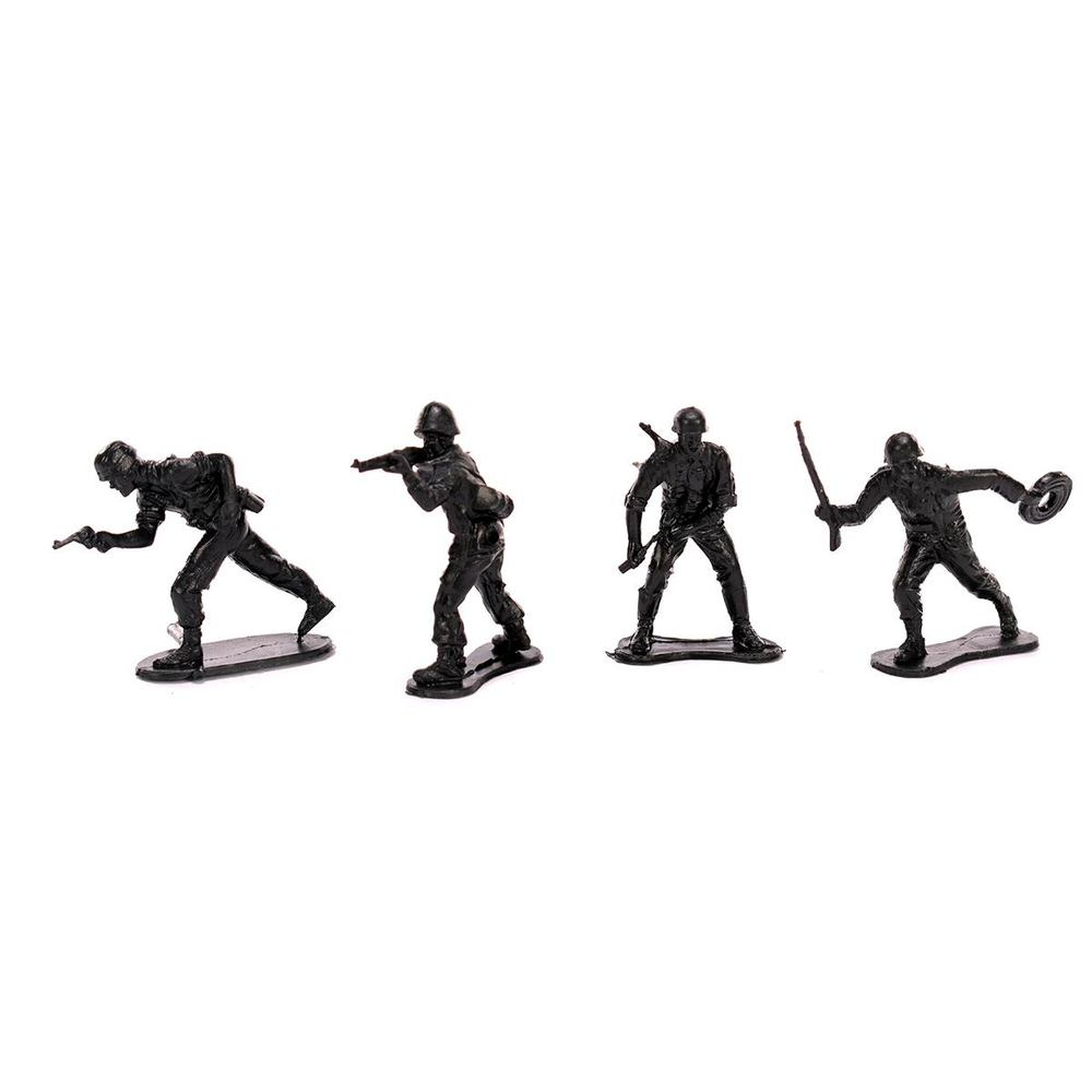 Пластмассовая игрушка "Большой солдат набор" упакет пвх.пакет