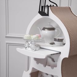 Мини-бар Контрабас 2 Айвори Рептилия жемчуг