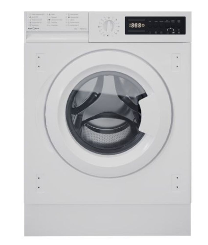 Встраиваемая Стиральная машина KRONA KALISA 1400 8K WHITE (KRWM108)