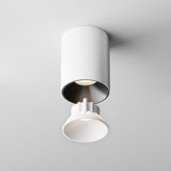 Декоративная рамка-отражатель для потолочных светильников   LED Maytoni Ring8-10W-RD-W