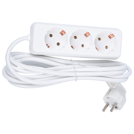 S-GCD3-3 Удлинитель Uniel серии Стандарт. с-з. 3 гн.. шнур 3 м