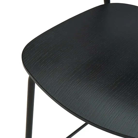 Полубарный стул Torfrid, черный