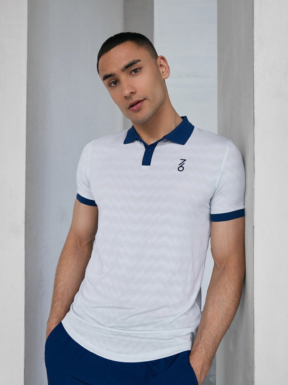 ОДЕЖДА ДЛЯ ТЕННИСА Мужская, Поло SEVENSIX ANDY POLO .