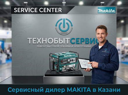 Ремонт бензогенератора Makita в Казани