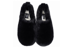 Ugg Hailey Fluff Slippers Black
