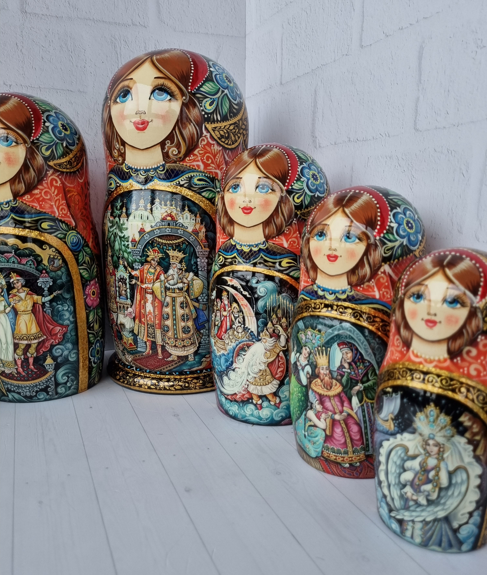 Матрёшка "Царь Салтан" 10мест