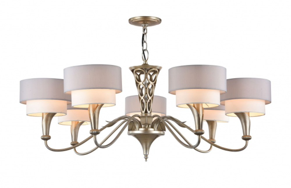Люстра Maytoni H311-07-G Серебро Антик 7хE14х40W