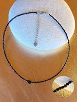 Колье на шею чешское стекло хамелеон