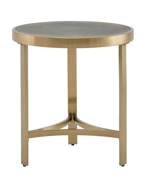 Журнальный столик Адриана 50*50 см серая керамика