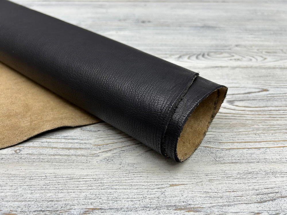 Buffalo Real Nero (1,8-2,0 мм) цв. Черный, натуральная кожа