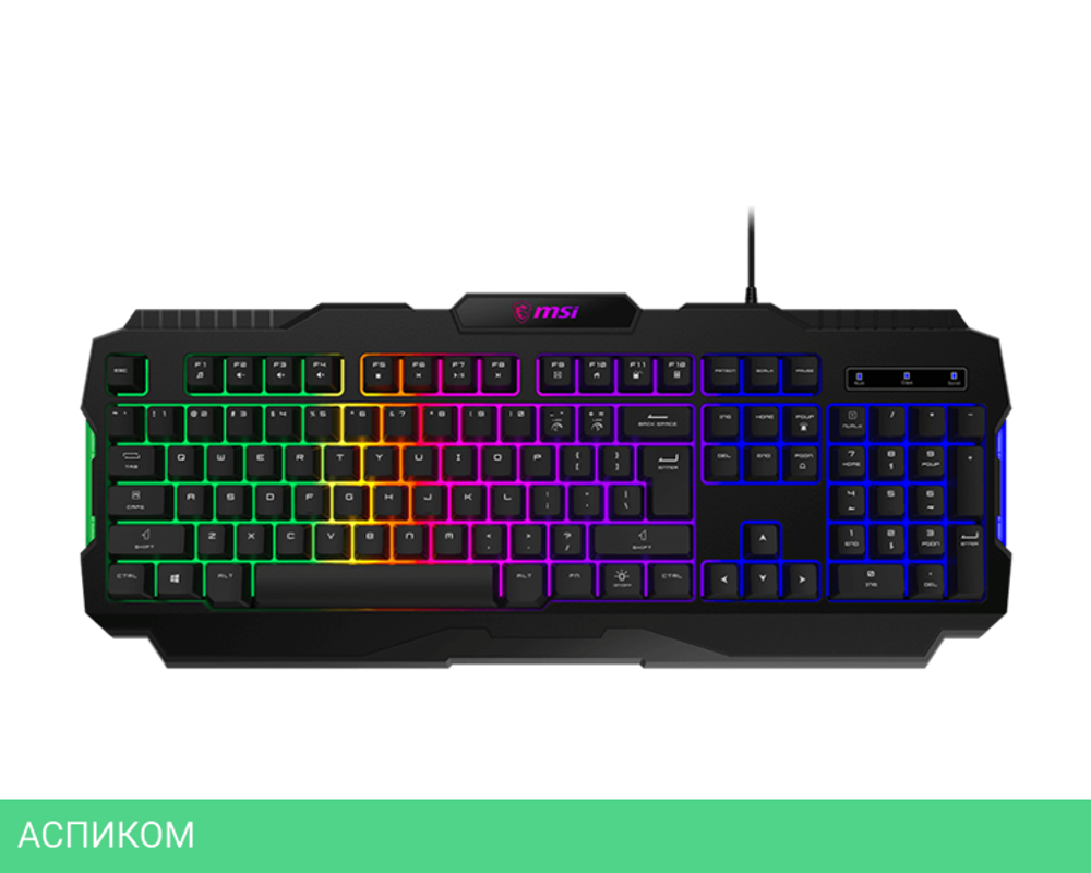 Клавиатура MSI Forge GK100 RU