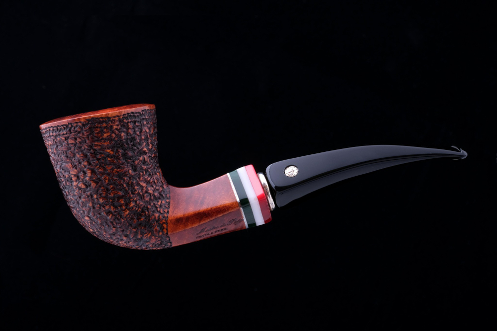 Курительная трубка Mastro De Paja Rustic OB S, M651-2