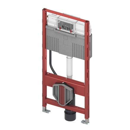 Застенный модуль TECEprofil со смывным бачком Uni 2.0, для универсального подключения к унитазу-биде, высота 1120 мм