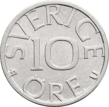 10 эре 1976-1991 Швеция