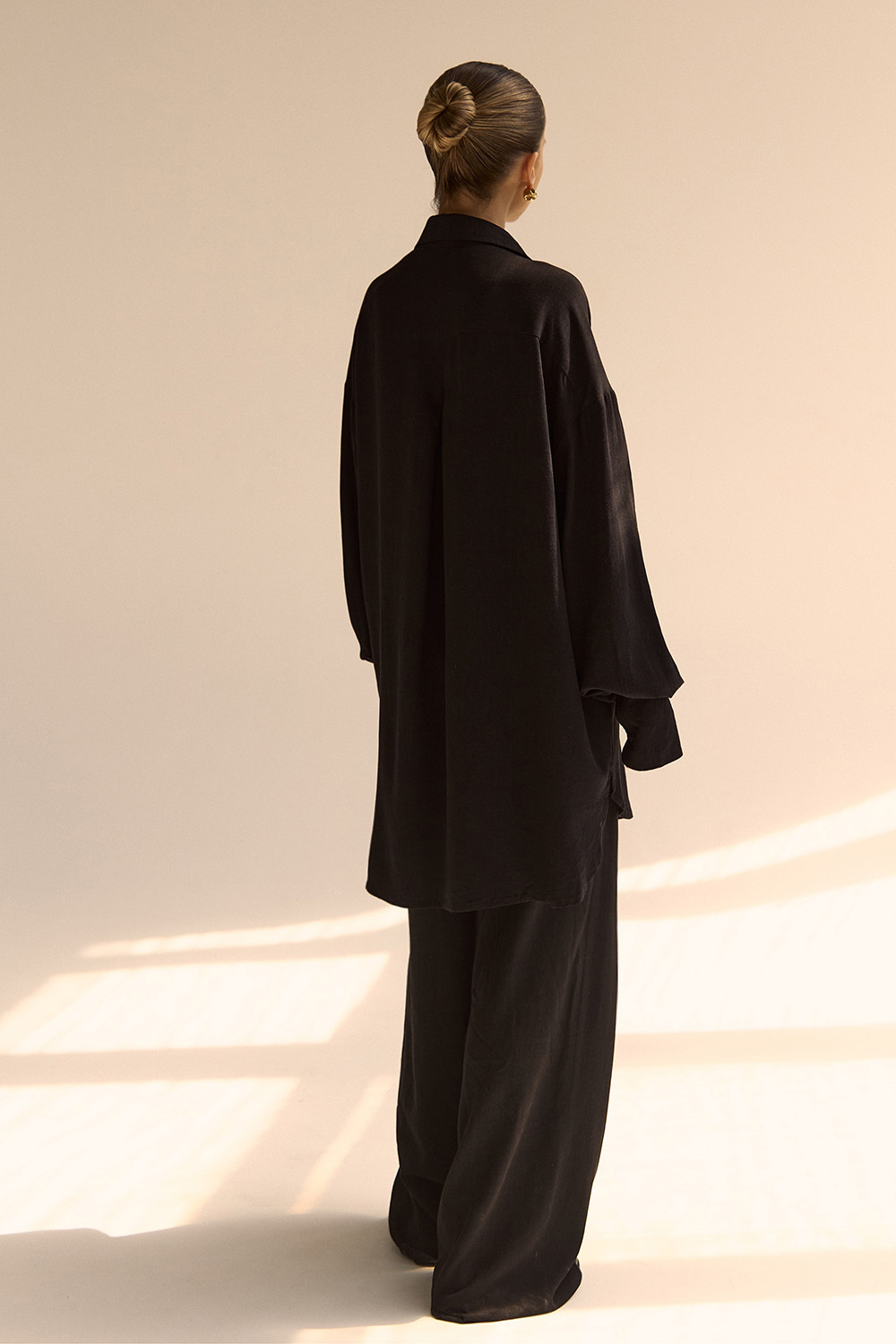 Штаны на резинке MYKONOS Чёрный