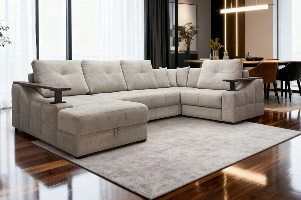 Модульный диван "Зевс Премиум" Вариант 1