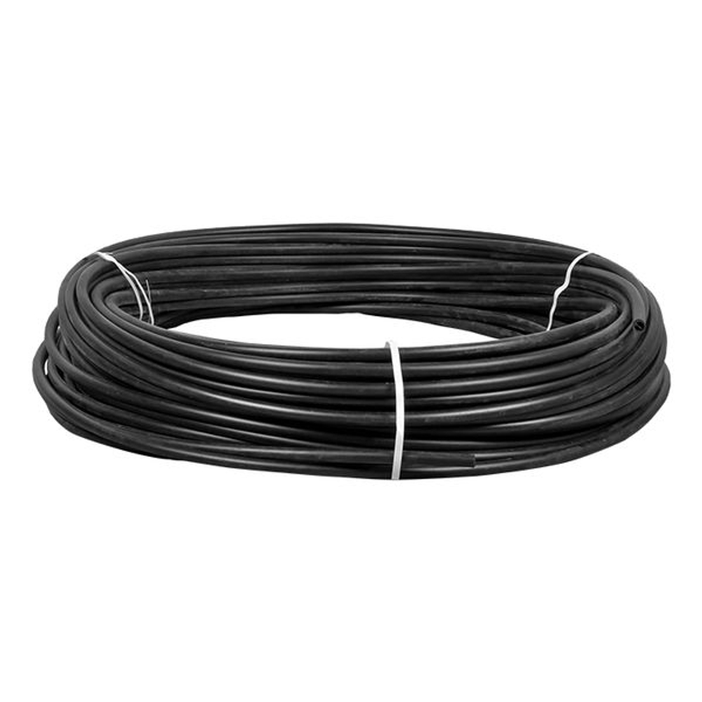 Труба гладкая ПНД жесткая d16 мм (100 м) черная EKF-Plast (100.00 шт.)