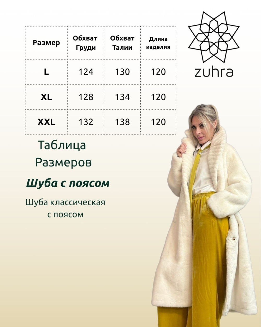 Шуба /белая /классика/ эко мех