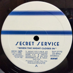 Secret Service / When The Night Closes In (LP)