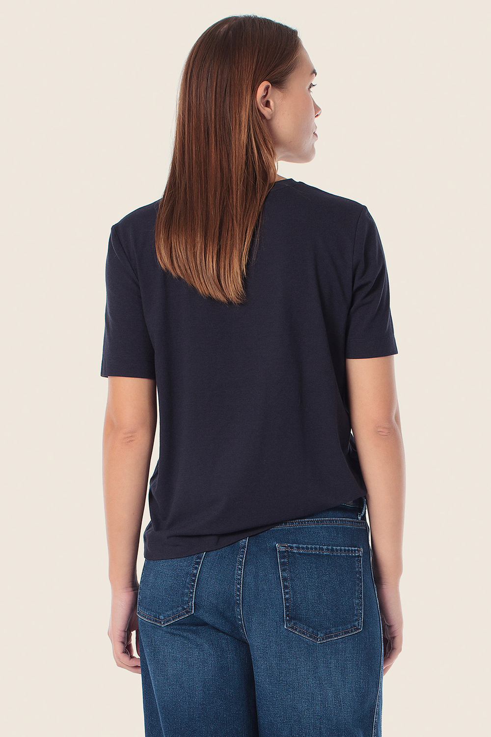 Футболка из хлопка и модала