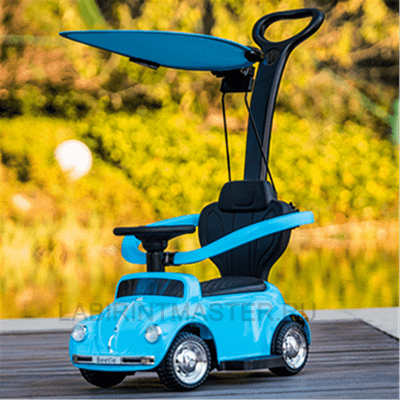 Детский электромобиль "Volkswagen Beetle" JQ618, голубой