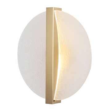Настенный светодиодный светильник Agosto AP5W LED Brass латунь Crystal Lux