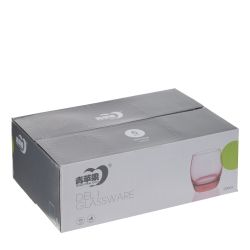 GAEM Стакан (блок 6 шт), 250 мл, L8 W8 H8 см