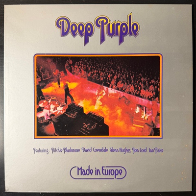 Deep Purple - Made In Europe (Япония 1976г.)