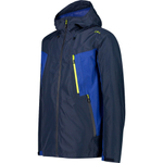 Куртка CMP Man Jacket Fix Hood , артикул 32Z5007, цвет Black Blue (N950)