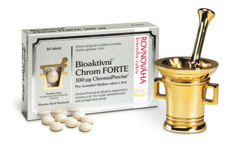 Для сердца и сосудов Bioactive Chromium FORTE 100 mcg 60 tablets