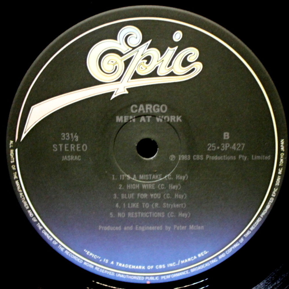 Men At Work / Cargo (LP)