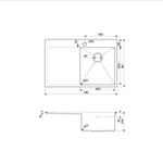 Кухонная мойка Omoikiri Akisame 78-IN-R