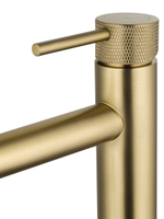 Смеситель для раковины высокий WONZON & WOGHAND, Брашированное золото (WW-H1062-BG)