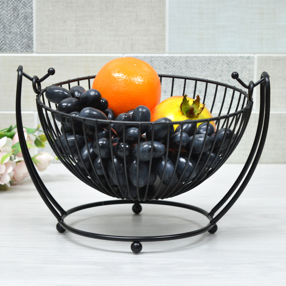 Фруктовница 27см металлическая, 401-071