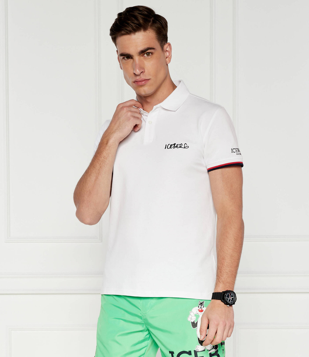 Поло Iceberg - белый(ICE4MPL01)