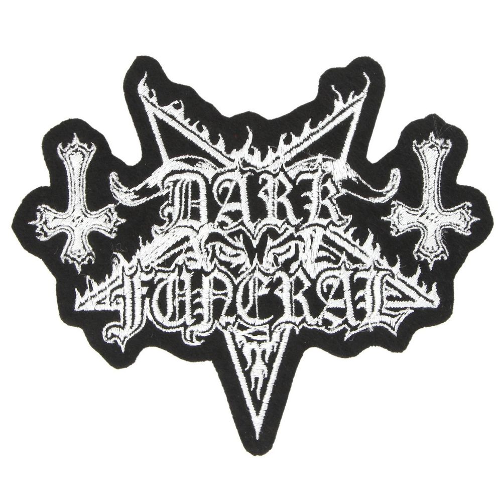 Нашивка с вышивкой группы Dark Funeral