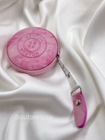 Рулетка портновская с эффектом розового мрамора "Bouton"