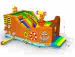 Коммерческий надувной батут «Веселый кораблик», 7*4*3,5 м.