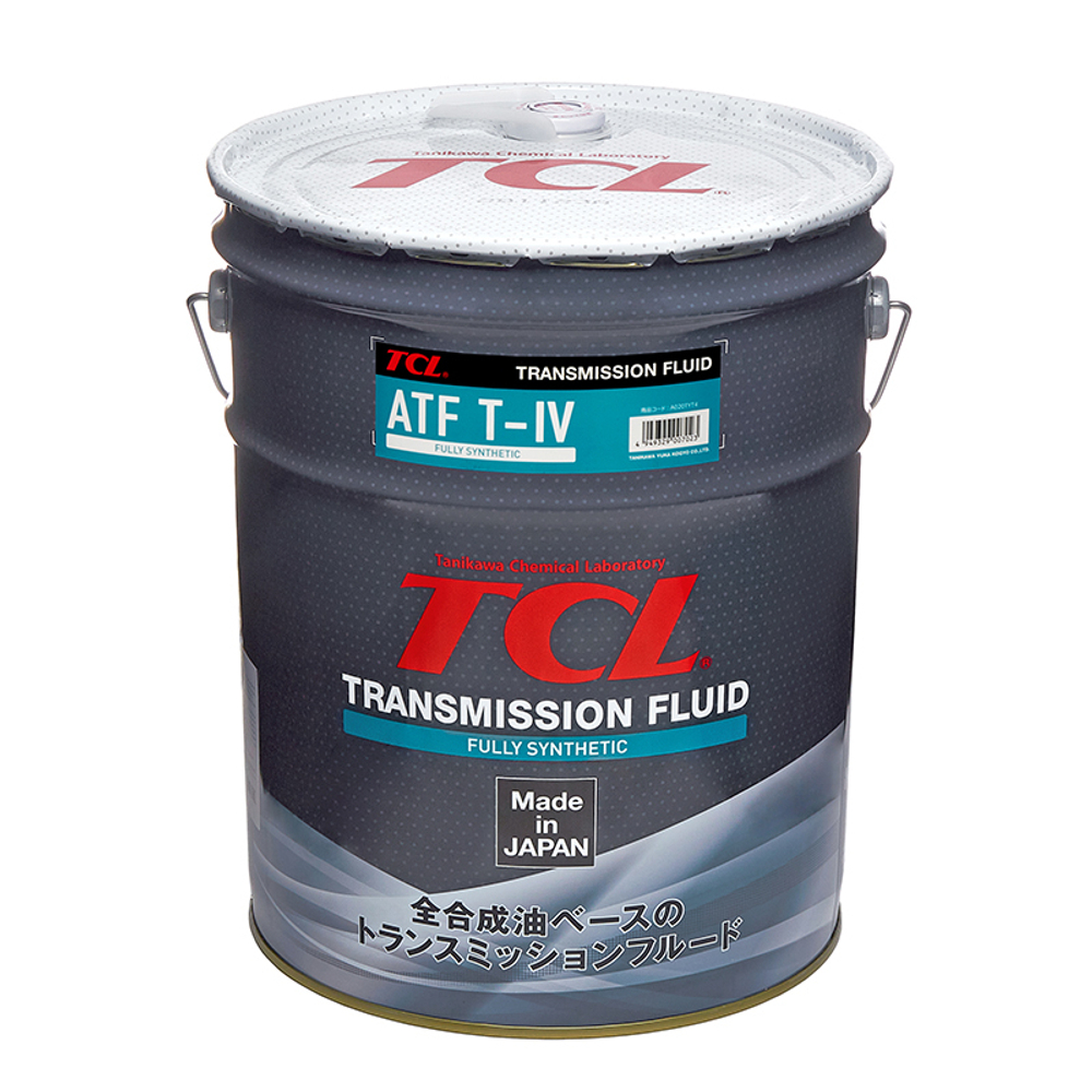 Жидкость для АКПП для TOYOTA/LEXUS, TCL ATF TYPE T-IV, 20л A020TYT4