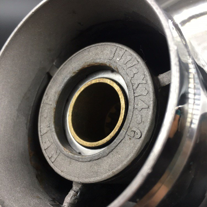 Гребной винт Suzuki DT40-DT65, DF40-DF50, DF40A-DF60A (3x11-1/4x14) (Сталь)