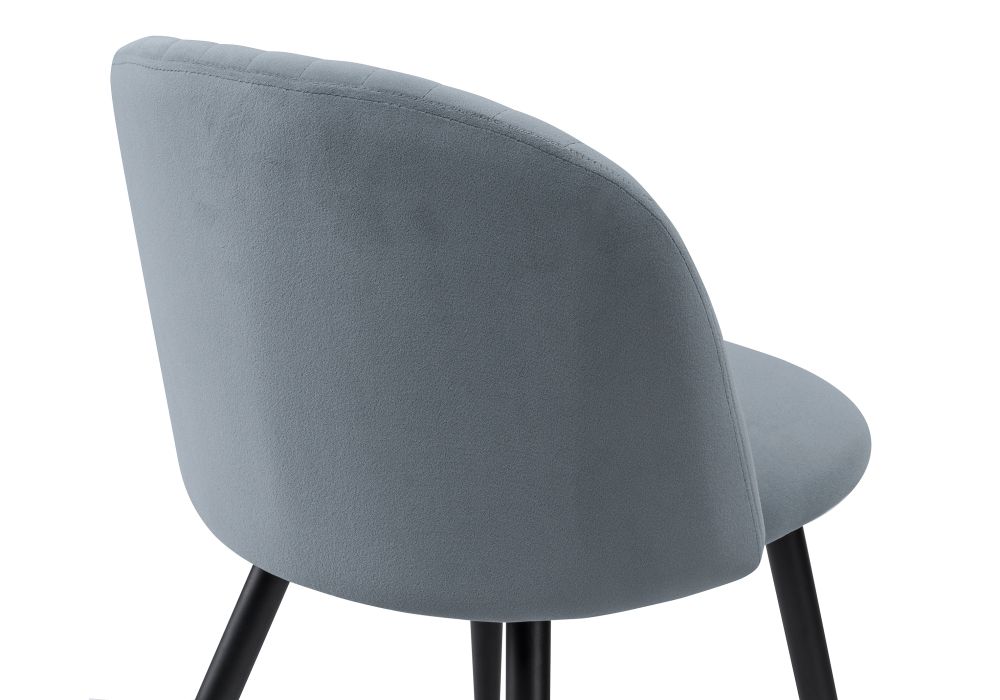 Стул на металлокаркасе Gabi 1 gray / black