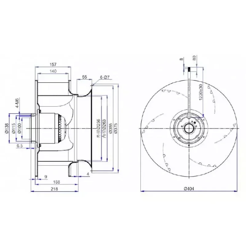 Мотор-колесо Vilmann BT-400-4D / LZN-400-4D