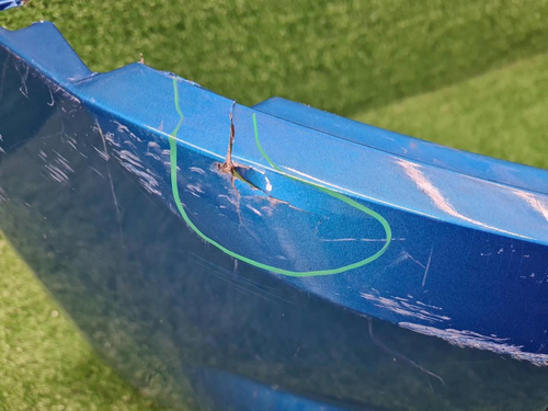 Бампер передний Audi Q3 (2014-2018)