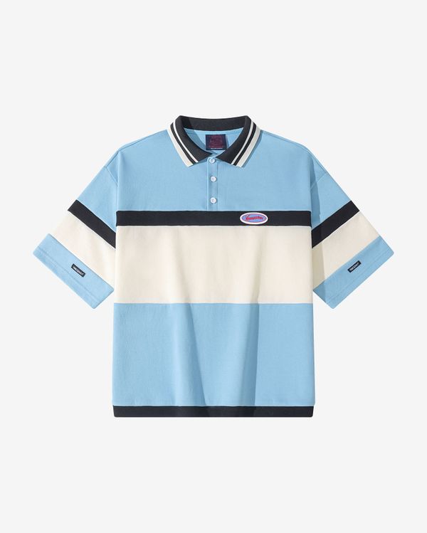 Поло голубое - фото 1