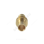 Муфта для PE-X труб аксиальная латунь Дн 16 РОС